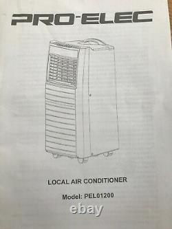 Pro Elec PEL01200 Air Conditioner White 9000 btu