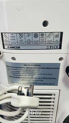 READ DESCRIPTION! Amcor plvm18000inv 18000 BTU Portable Air Conditioner Unit ON