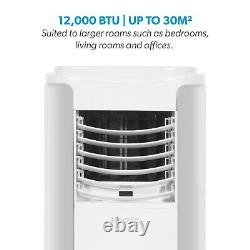 Refurbished electriQ 12000 BTU Portable Air Conditioner for room 78132725/1/P12C