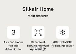 SILKAIR HOME Portable Air Conditioner 3 in 1 7000BTU BNIB SEALED