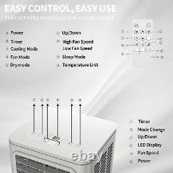 Shinco 3-in-1 Dehumidifier Air Conditioner 7000BTU Cooling Fan Sleep Mode 249RRP