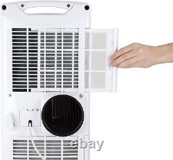 Signature S40014 Portable Slimline 3-in-1 Air Conditioner, 7,000 BTU, White