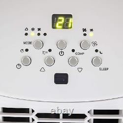 Signature S40014 Portable Slimline 3-in-1 Air Conditioner, 7,000 BTU, White