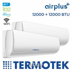 Termotek Airplus C12 12-dual-split Air Conditioner 12000 12000 Btu Inverter