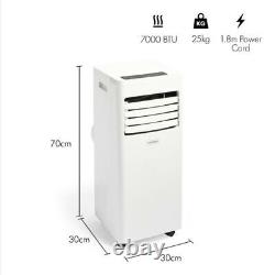 VonHaus Air Conditioner 7000BTU, Portable Air Conditioning Unit withRemote Control