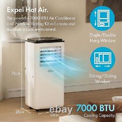 VonHaus Air Conditioner 7000 BTU, Portable Air Conditioning Unit with 5 Modes