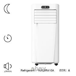 White 9000BTU Home Portable Air Conditioner Mobile Air Conditioning Ice Cooler