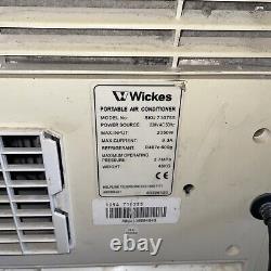 Wickes Portable Air Conditioner. Model Sku 710755. 11000 Btu