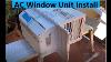 Window Ac Unit Install Midea 12 000 Btu Maw12hv1cwt