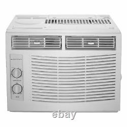 Window Air Conditioner 5,000 BTU Small Compact Lightweight Powerful Room Cooling