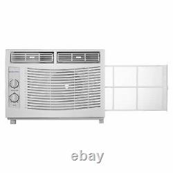 Window Air Conditioner 5,000 BTU Small Compact Lightweight Powerful Room Cooling