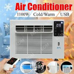 1100w Climatiseur Portatif Froid/chauffage 3754btu Ventilateur De Refroidissement Maison Avec Tuyau D'échappement
