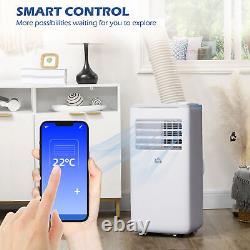 9 000 Btu Moible Smart Climatiseur Pour Chambre Jusqu'à 20m2, Avec Contrôle Wifi