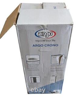 Climatiseur et déshumidificateur portable Argo 10000 BTU en blanc BOÎTE OUVERTE