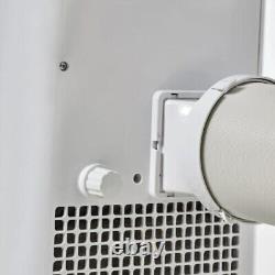 Climatiseur portable 3 en 1 Pifco 9000 BTU avec ventilateur refroidisseur, déshumidificateur et écran tactile LED
