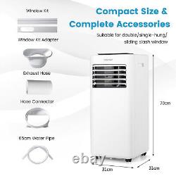 Climatiseur portable 5 en 1 avec unité de climatisation 7000 BTU, refroidisseur d'air économe en énergie avec WIFI.