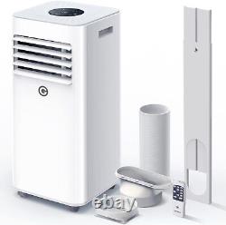 Climatiseur portable 9000 BTU 4-en-1, déshumidificateur, refroidissement