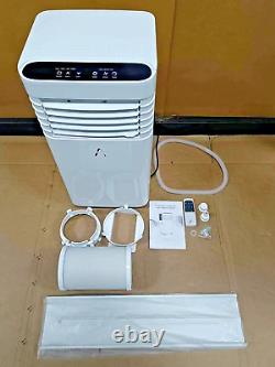 Climatiseur portable ALINI 3en1 9000BTU avec minuterie 24H, ventilateur, déshumidificateur et télécommande.