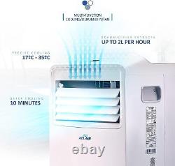 Climatiseur portable ALLAIR 8000 BTU Déshumidificateur Ventilateur Rafraîchisseur WiFi Application Intelligente