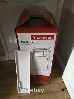 Climatiseur portable Ariston MOBIS 8 UK, 8000 BTU, classe énergétique A, blanc.