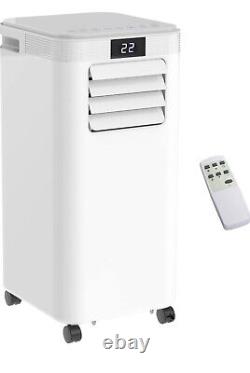 Climatiseur portable HOMCOM 8000 BTU pour refroidir, déshumidifier, ventilateur