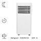 Climatiseur Portable à Domicile Grand 4 En 1 Refroidisseur D'air Déshumidificateur Ventilateur De Refroidissement
