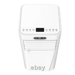 Climatiseur portable de 9000 BTU pour refroidissement, déshumidificateur, ventilateur, LED avec télécommande