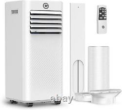 Climatiseur portable, unité de climatisation 4-en-1 7000 BTU, déshumidificateur