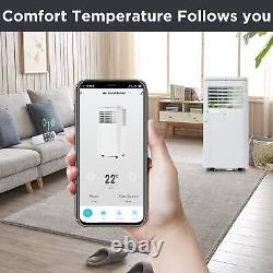Déhumidificateur De Climatiseur Mobile À Télécommande Merax App Timer 9000btu 100m3