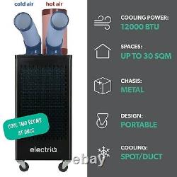 Electriq 12000 Btu Climatiseur Commercial Portable Pour Jusqu'à 30 M2 De Surface