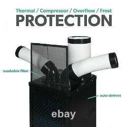 Electriq 12000 Btu Climatiseur Commercial Portable Pour Jusqu'à 30 M2 De Surface
