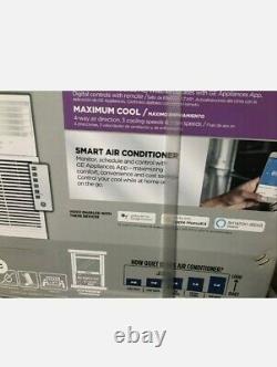 Ge 12000 Btu Smart Window Climatiseur, 550 Sq Ft Chambre Home Wifi Ac 115v Unit