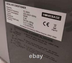Homebase Tc-8061 9000 Btu Climatiseur Portable Compact Avec Tuyau Et Télécommande