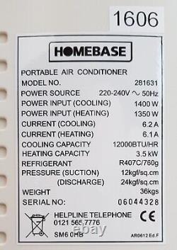Puissant 3-en-1 Portable 12000btu Air-conditionnement-déshumidificateur-heater Homebase
