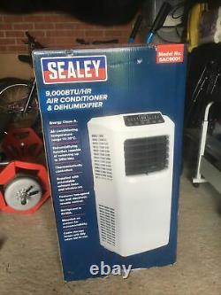 Sealey Sac9001 Climatiseur/déshumidificateur 9000btu/h Brand New Boxed Free Post