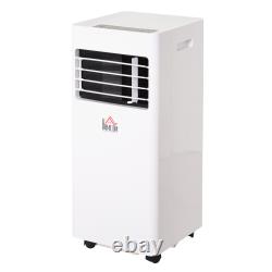 Télécommande de climatiseur mobile pour refroidissement, déshumidification et ventilation, blanc.