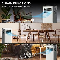 Unité de climatisation Shinco 7000BTU avec refroidissement, ventilateur et déshumidificateur pour une pièce jusqu'à 18 m²