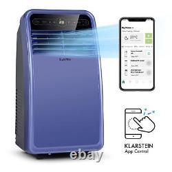 Unité de climatiseur portable et de ventilateur portable avec télécommande 7000 BTU App Blue