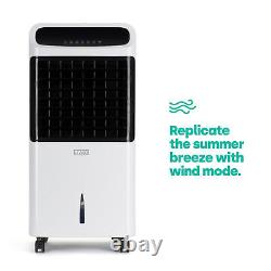 Ventilateur de refroidissement d'air portable avec télécommande et unité de climatisation à refroidissement par glace.